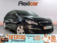 Usado Peugeot 308 SW Access 130 CV (95 kW) 2017 Negro Familiar