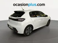 Usado Peugeot 208 Allure 100 CV (73 kW) 2020 Blanco Utilitario