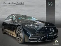 Usado Mercedes EQS580 400 kW (544 CV) 2021 Negro Utilitario
