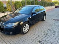 Usado Audi A3 Attraction 115 CV (84 kW) 2007 Negro Utilitario