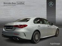 Usado Mercedes C220 AMG line 200 CV (147 kW) 2024 Plata hightech
