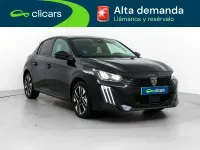 Usado Peugeot 208 Allure 110 CV (80 kW) 2025 Negro Utilitario