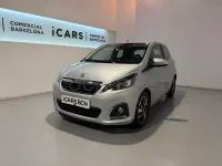 Usado Peugeot 108 69 CV (50 kW) 2016 Gris / plata Berlina