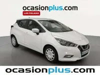 Usado Nissan Micra Acenta 92 CV (67 kW) 2022 Rojo Utilitario