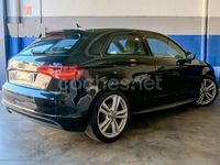 Usado Audi A3 S-Line 150 CV (110 kW) 2014 Negro Berlina
