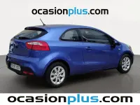 Usado Kia Rio 86 CV (63 kW) 2014 Azul Utilitario