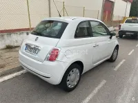 Usado Fiat 500 85 CV (62 kW) 2009 Blanco Descapotable