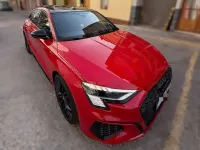 Usado Audi A3 Sportback S-Line 204 CV (150 kW) 2020 Rojo Utilitario