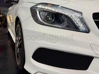 Usado Mercedes A200 AMG line 136 CV (100 kW) 2013 Blanco Berlina