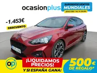 Usado Ford Focus ST-Line 125 CV (91 kW) 2020 Rojo