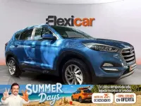 Usado Hyundai Tucson 132 CV (97 kW) 2018 Azul SUV