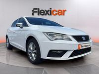 Usado Seat Leon Reference 115 CV (84 kW) 2018 Blanco Berlina