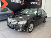 Usado Mercedes C180 Avantgarde 156 CV (114 kW) 2010 Negro Familiar