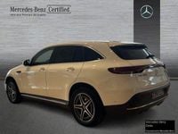 Usado Mercedes EQC400 AMG line 300 kW (408 CV) 2020 Blanco SUV