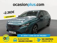 Usado Peugeot 308 Allure 130 CV (95 kW) 2024 Azul Familiar