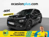 Usado Citroën C3 PureTech 110 CV (80 kW) 2019 Negro Utilitario