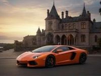 Usado Lamborghini Aventador 700 CV (514 kW) 2015 Naranja Coupe
