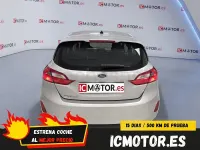 Usado Ford Fiesta Trend 85 CV (62 kW) 2018 Gris / plata Utilitario