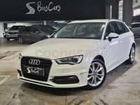 Usado Audi A3 S-Line 110 CV (80 kW) 2015 Blanco Berlina