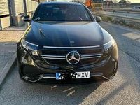 Usado Mercedes EQC400 300 kW (408 CV) 2021 Negro SUV