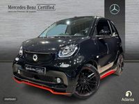 Usado Smart ForTwo Electric Drive Passion 60 kW (82 CV) 2019 Negro Descapotable