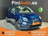 Usado Fiat 500 Lounge 69 CV (50 kW) 2018 Azul Utilitario