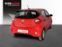 Usado Hyundai i10 63 CV (46 kW) 2024 Rojo Utilitario