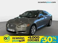 Usado Jaguar XF Luxury 241 CV (177 kW) 2011 Gris beige Berlina