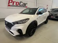 Usado Hyundai Tucson N Line 136 CV (100 kW) 2020 Blanco SUV