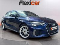 Usado Audi A3 S-Line 150 CV (110 kW) 2023 Azul Berlina