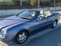 Usado Mercedes CLK230 Elegance 193 CV (141 kW) 2000 Azul Descapotable