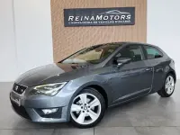 Usado Seat Leon SC FR 150 CV (110 kW) 2013 Gris / plata Utilitario