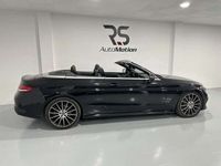 Usado Mercedes C220 170 CV (125 kW) 2016 Negro Descapotable