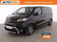 Usado Toyota Proace Advance 145 CV (106 kW) 2023 Negro Monovolumen