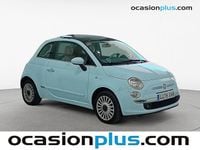 Usado Fiat 500 Lounge 101 CV (74 kW) 2010 Azul Utilitario