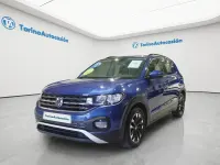 Usado VW T-Cross Advance 110 CV (80 kW) 2021 Azul SUV