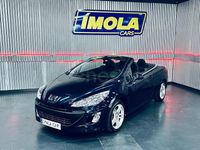 Usado Peugeot 308 CC 150 CV (110 kW) 2009 Negro Descapotable