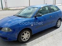 Brugt Seat Ibiza Stella 64 HK (47 kW) 2002 Blå Hatchback