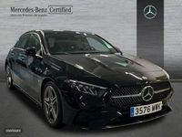 Usado Mercedes A180 AMG line 116 CV (85 kW) 2024 Negro
