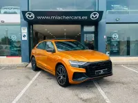 Usado Audi Q8 S-line plus 286 CV (210 kW) 2021 Naranja SUV