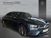 Usado Mercedes CLA200 AMG line 150 CV (110 kW) 2023 Azul Berlina