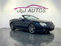 Usado Mercedes SL500 306 CV (225 kW) 2002 Azul Descapotable