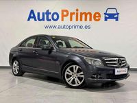 Usado Mercedes C200 136 CV (100 kW) 2009 Azul Berlina