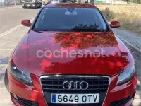 Usado Audi A4 143 CV (105 kW) 2010 Rojo Familiar