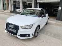 Usado Audi A1 S-Line 95 CV (69 kW) 2016 Blanco Utilitario