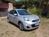 Usado Nissan Micra Acenta 80 CV (58 kW) 2014 Gris / plata Utilitario