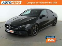 Usado Mercedes CLA180 AMG line 136 CV (100 kW) 2019 Negro Berlina