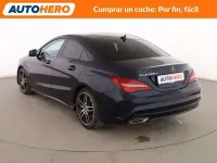 Usado Mercedes CLA200 AMG line 136 CV (100 kW) 2018 Azul Coupe