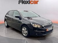 Usado Peugeot 308 Style 131 CV (96 kW) 2017 Negro Berlina