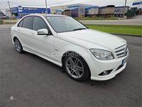 Usado Mercedes C200 Avantgarde 136 CV (100 kW) 2010 Blanco Berlina